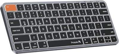 Беспроводная клавиатура ProtoArc K90-A Bluetooth с подсветкой для Mac/iPad | компактная
