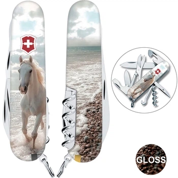 Складной нож Victorinox CLIMBER ZODIAC Белый конь 1.3703.7.Z5270pk