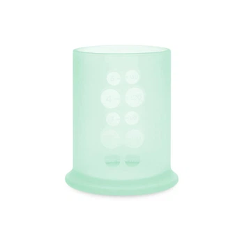 Первый силиконовый стаканчик Olababy Mint/Бирюзовый