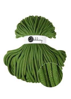 Шнур для вязания Bobbiny Jumbo Shiny Moss 9 мм 100 м