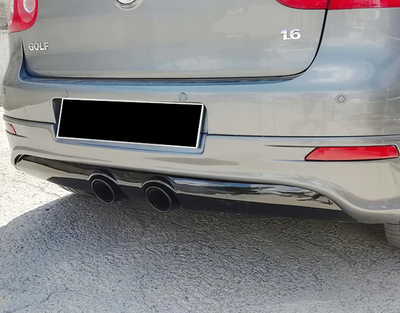 Задний диффузор DPT V-2 черный глянец для Volkswagen Golf 5 2003-2009 гг