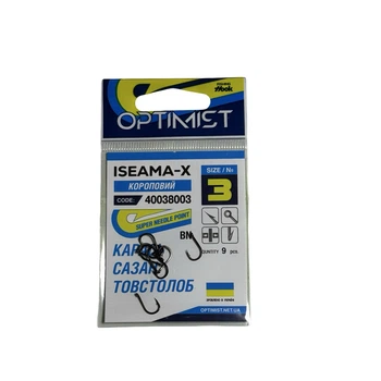 Крючок Optimist Iseama-X BN № 3,40038003