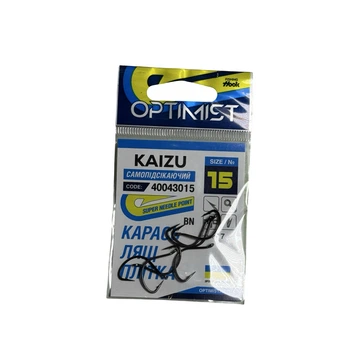 Крючок Optimist Kaizu (самоподсекающий) BN No 15,40043015