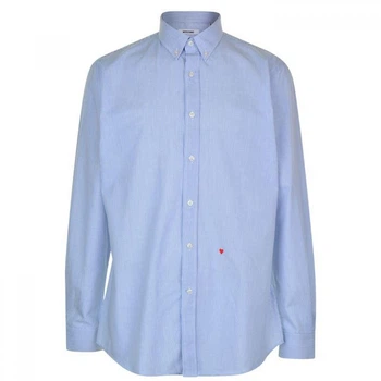 Рубашка Moschino Sleeved Shirt 3 Wht/Blu Check, M (46) (10076716)