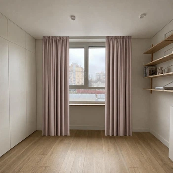 Комплект штор ROMANTINT блекаут Стандарт 2 шт. 112х290 /пудровий