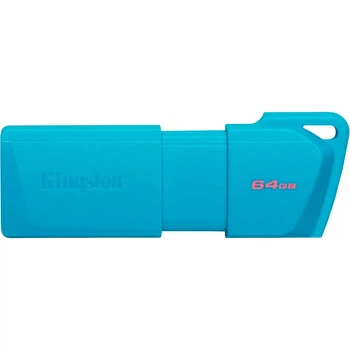 USB флеш накопитель Kingston 64GB DataTraveler Exodia M USB 3.2 Gen1 Aqua Blue (KC-U2L64-7LB)