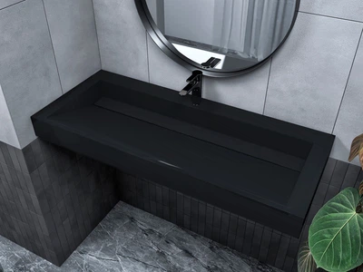 Раковина, Умывальник подвесной Luxor Maestro 120 Black