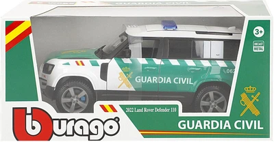 Model kolekcjonerski Bburago Land Rover Defender 110 Guardia Civil 1:24 (8412842785380)