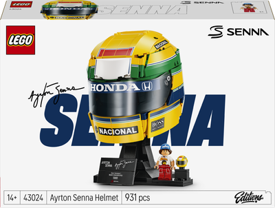 Zestaw klocków LEGO Editions Kask Ayrton Senna 931 element (43024)