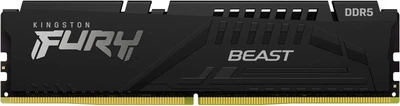 Модуль пам'яті Kingston DDR5 16GB 5200 МГц Beast Black Fury (ex.HyperX) (KF552C40BB-16)