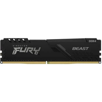 Модуль памяти Kingston DDR4 8GB 3200 MHz Beast Black Fury (ex.HyperX) (KF432C16BB/8WP)