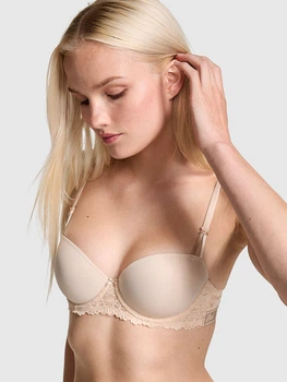 Бюстгальтер с косточками Victoria's Secret 128774485 40B Бежевый (1161403797)
