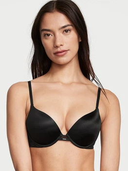 Бюстгальтер с Push-up с косточками Victoria's Secret 90552557 42C Черный (1161267262)