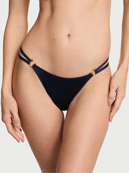 Трусики стринги женские Victoria's Secret 23569516 L Синие (1161196195)
