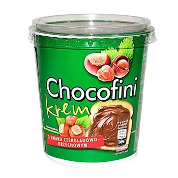 Крем-паста Chocofini шоколадно-горіхова 400г