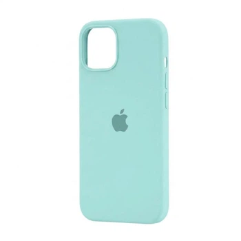 Чохол для iPhone 15 силіконовий Soft-touch Silicone Case Full Size (AA) Sea Blue