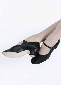 Туфлі для народних танців PLESKACH шкіра, чорний, 4.5 cm, 33