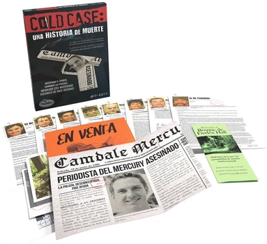 Gra planszowa ThinkFun Nierozwiązana sprawa: Historia śmierci - zagadka kryminalna (4005556764686)