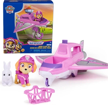 Щенячий Патруль Скай и Спасательный Самолет с Подвижной Клешней Paw Patrol Skye Air Rescue Spin Master 6071473