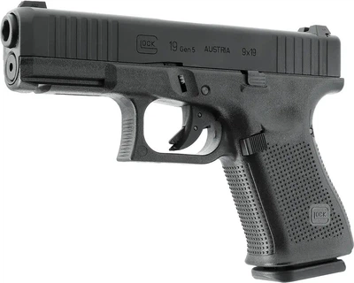 Пистолет страйкбольный Umarex Glock 19 Gen 5 Blowback Gas кал. 6 мм. Black 2.6553
