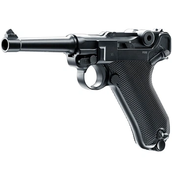 Пистолет пневматический Walther Umarex Legends P.08 с блоубэком