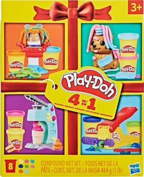 Zestaw kreatywny z ciastoliną Hasbro Play-Doh 4 w 1 G3476 (5010996389176)