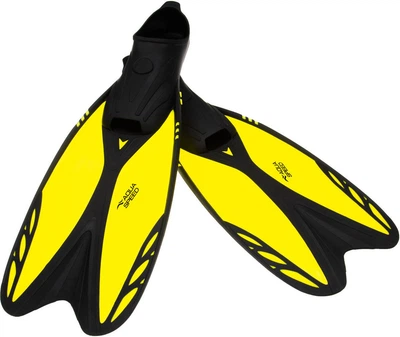 Ласты для плавания Aqua Speed VAPOR размер 42-43 Желтые профессиональные тренировочные ласты для бассейна