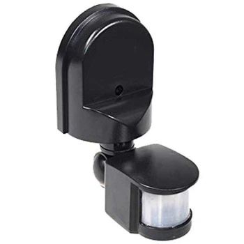 Датчик движения LEMANSO LM629 180° черный