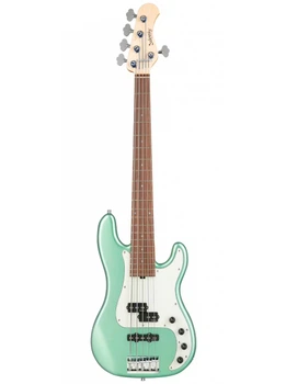 Бас-гитара Sadowsky MetroLine 21-Fret Hybrid P/J Bass, Alder, 5-String (Solid Sage Green Metallic Satin)