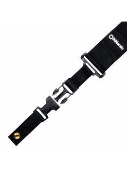 Ремень для гитары DiMarzio ELASTIC CLIPLOCK BLACK