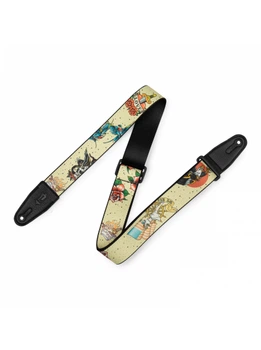 Ремень для гитары Levy's MP2TAT-005 Tattoo Series (Old School)