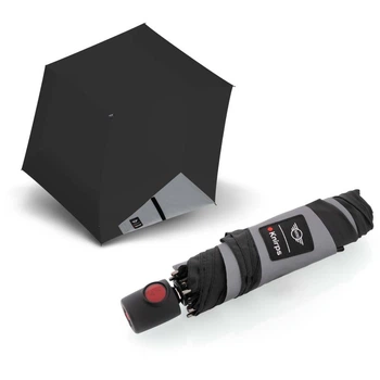 Зонт-автомат Knirps Mini Duomatic/Reflective Black Kn95-8100-7156