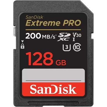 Карта пам'яті SanDisk SDXC Extreme PRO 128GB SD Class 10 UHS-I U3 V30 (SDSDXXD-128G-GN4IN) [174618]