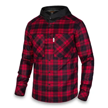 Сорочка Camotec з каптуром "Вектор" Red/Black, L