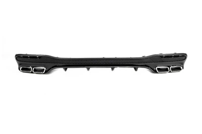 Задний диффузор GLS63 AMG (с насадками Chrome) для Mercedes GL/GLS сlass X166 2012-2019 гг