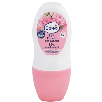 Дезодорант Balea Soft Flower Шариковый: 24г Нежности и Свежести, 50 мл
