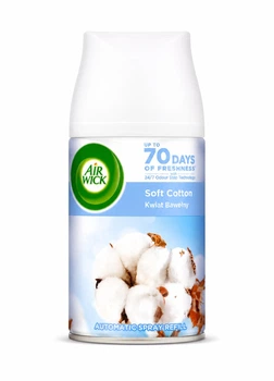 Змінний балон для автоматичного освіжувача повітря Air Wick Soft Cotton 250 мл