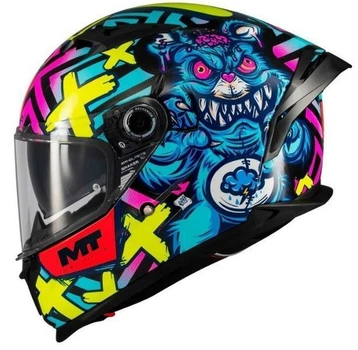 Шолом MT Braker SV Crazy Teddy, L, Кольоровий (3080344)