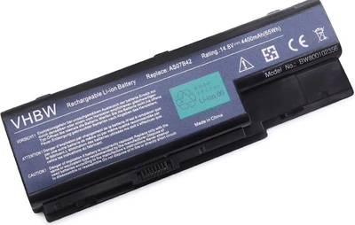 Акумулятор для ноутбука vhbw AS07B42 (14.8V, 4000mAh, Li-Ion)