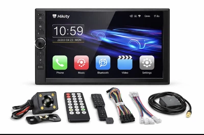 Автомагнитола Hikity SH3AM5Hi 2DIN сенсорная с Bluetooth / USB / MirrorLink