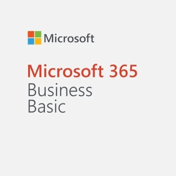 Офісне програмне забезпечення Microsoft 365 Business Basic P1Y Annual License