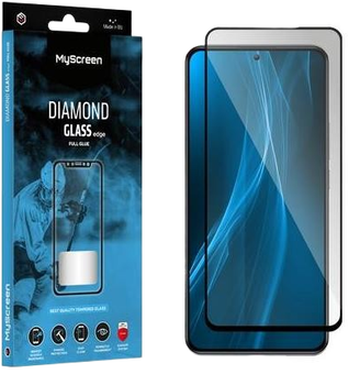 Захисне скло MyScreen Diamond Glass Edge для Samsung Galaxy A37 Black (5904433274883)