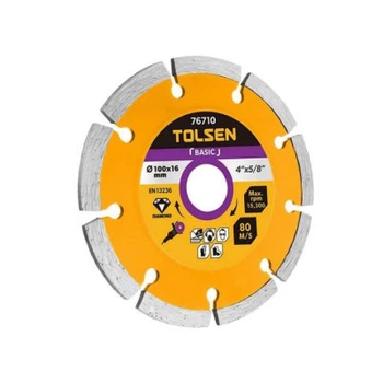 Коло відрізне Tolsen алмазне сегментне 125×22.2х7мм Basic