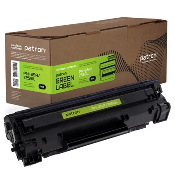 Картридж Patron HP LJ CE285A/CANON 725 GREEN Label