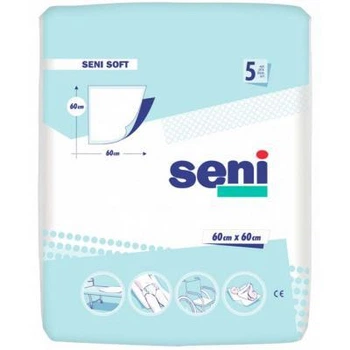 Пеленки для младенцев Seni Soft 60x60 см 5 шт