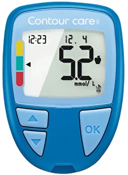 Глюкометр Bayer Youankang з Bluetooth, для дому, 50 тест-смужок + ланцети