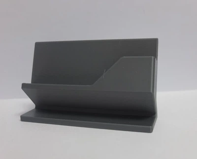 Держатель для визиток Модерн Настольная подставка для визиток 3D Печать Пластик Серый