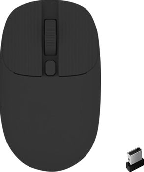 Беспроводная мышь H30 черного цвета для компьютера с USB подключением