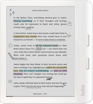 Електронная книга Kobo Libra Colour 32Gb