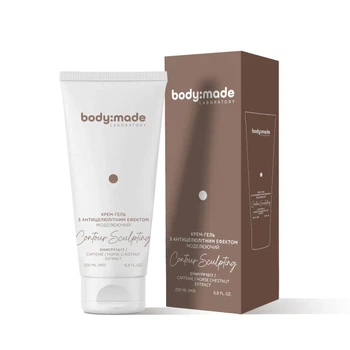 Крем-гель з антицелюлітним ефектом моделюючий BodyMade 200 мл 4823109414396
